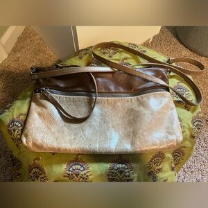 Rough and Tumble Cheyenne crossbody purse brown and tan
